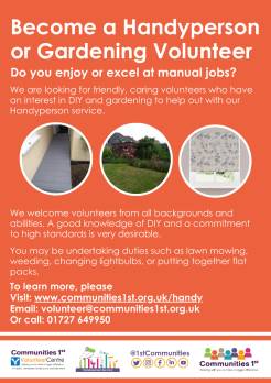 Handyperson Volunteering