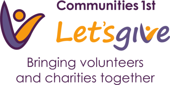 Communities 1st logo. Working with you to make a bigger difference.