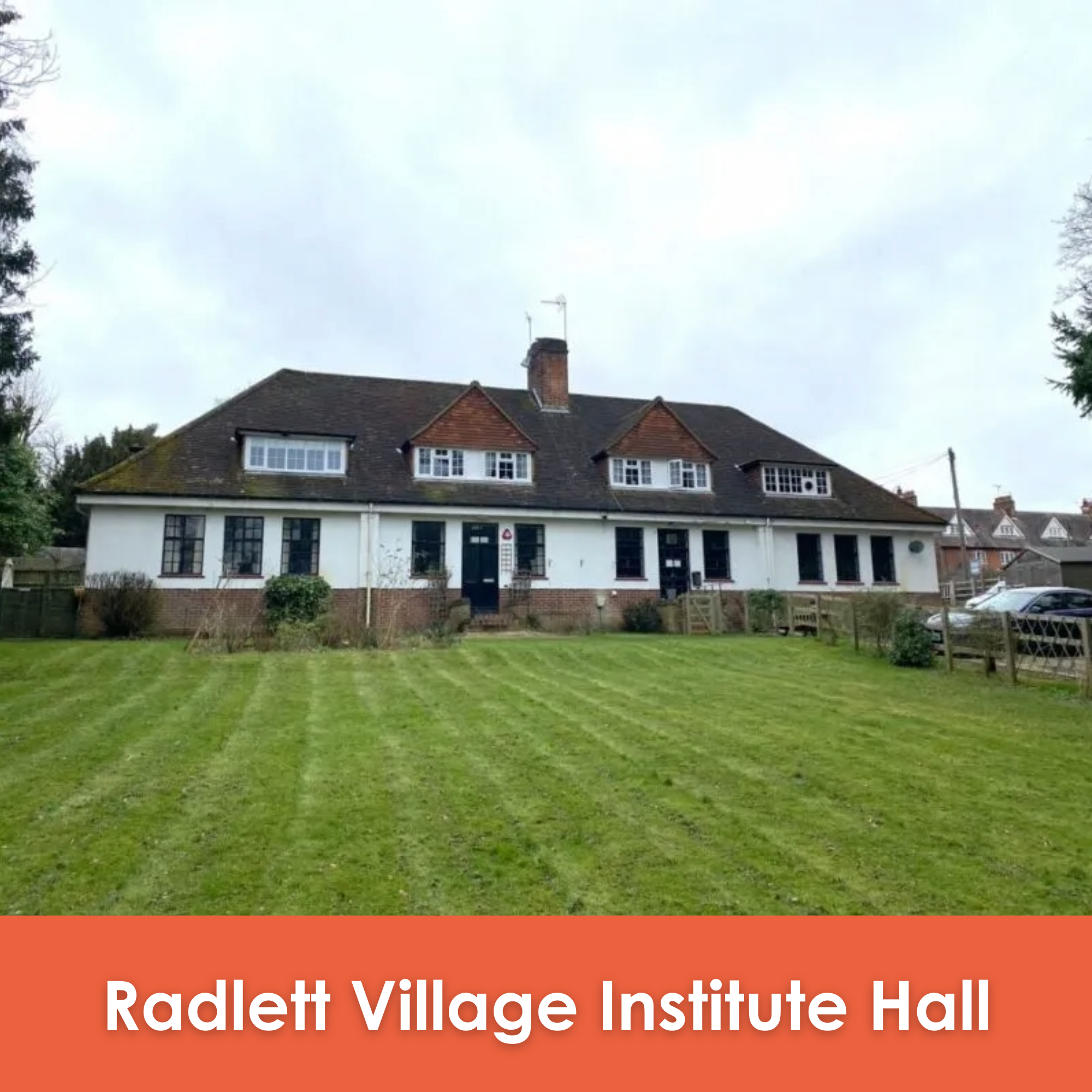 Radlett village institute hall - Back View