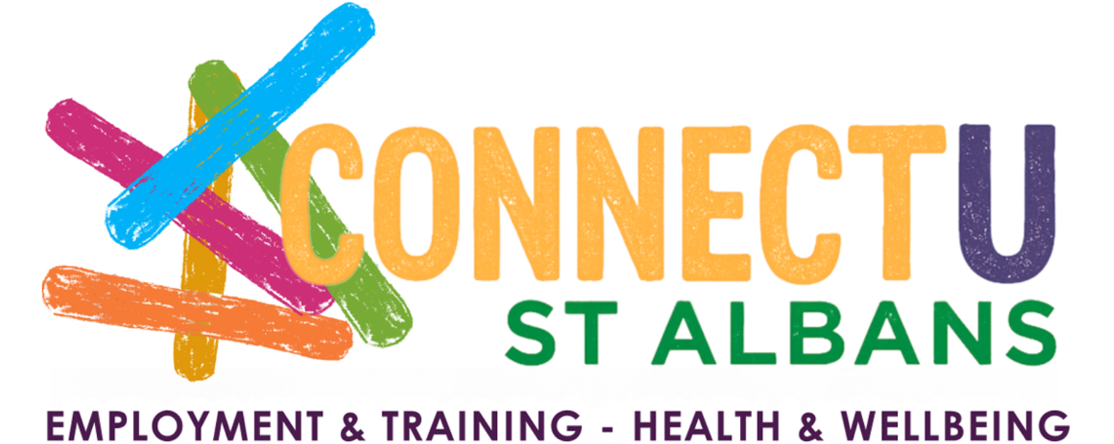 ConnectU St Albans Logo: Employment & Training - Health & Wellbeing