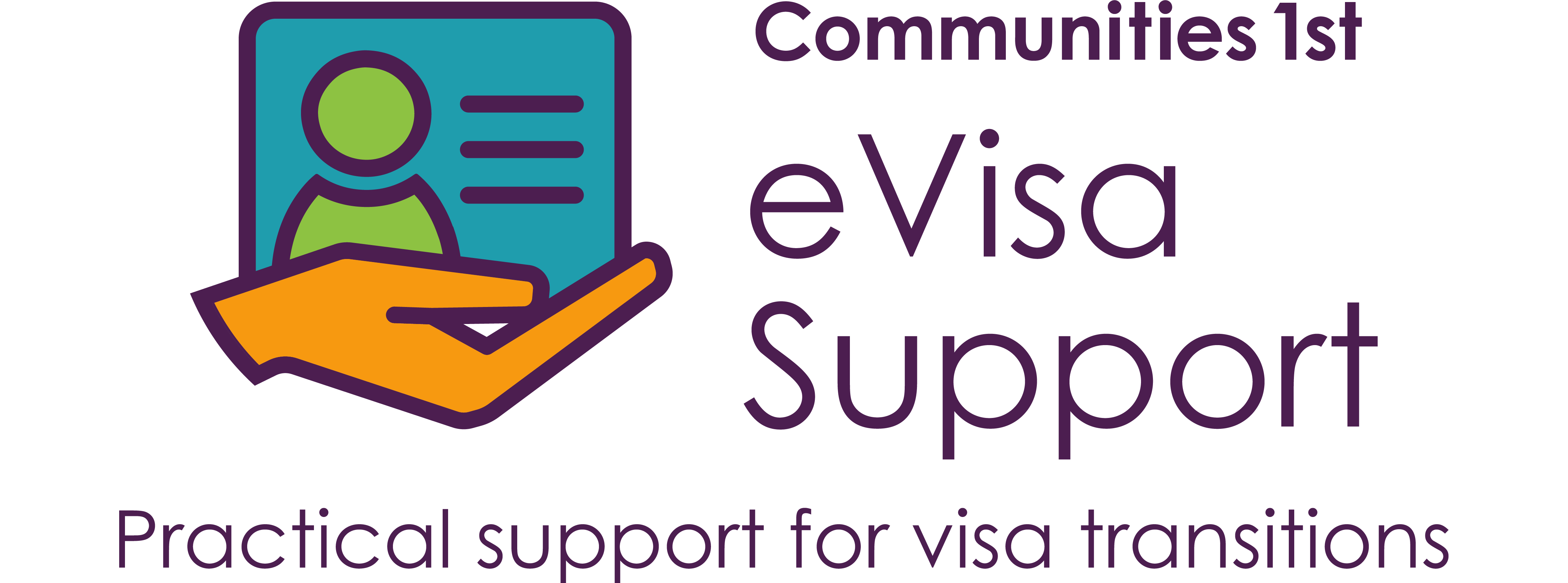 eVisa Support logo: Practical support for visa transitions