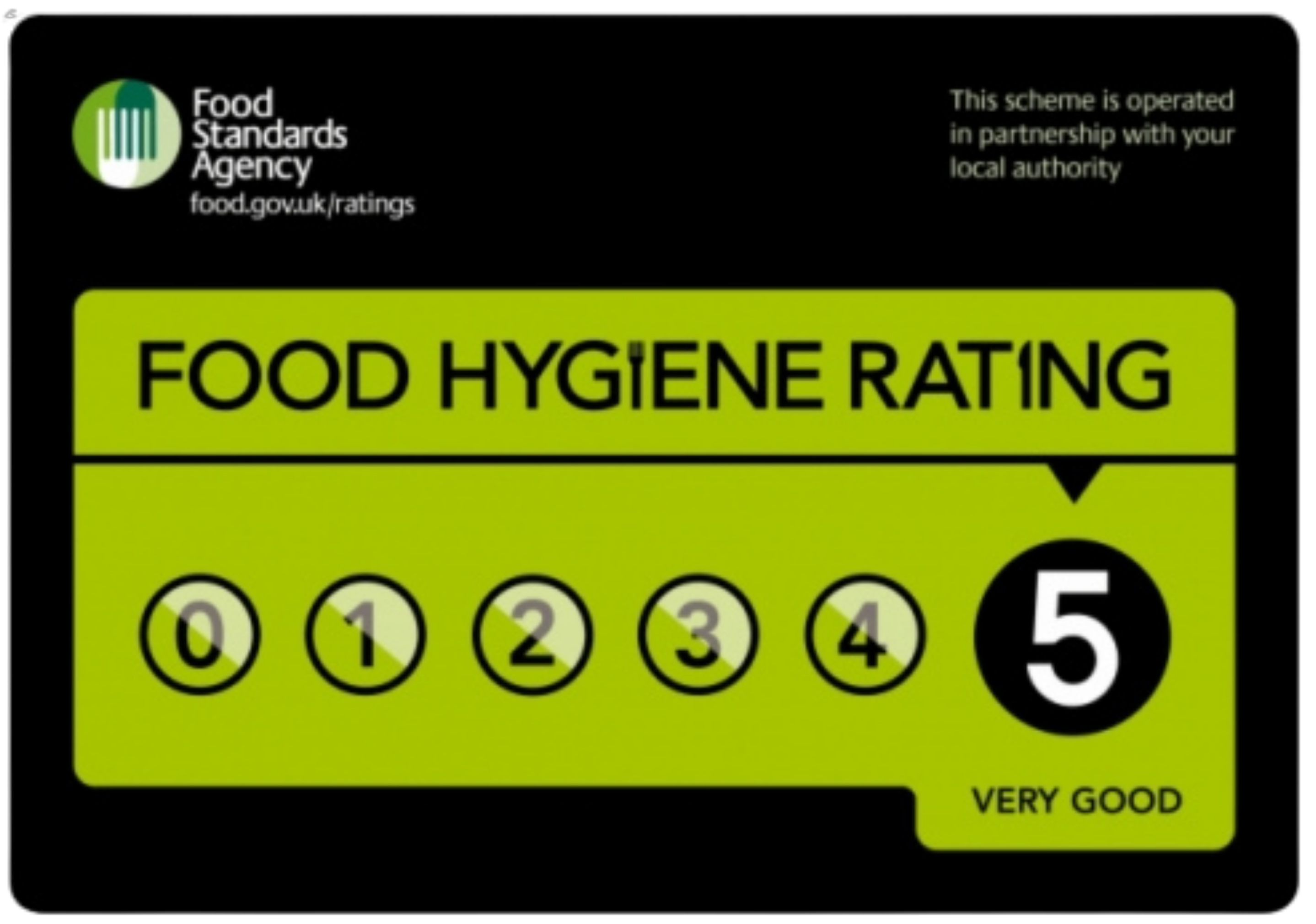 5 star hygiene rating