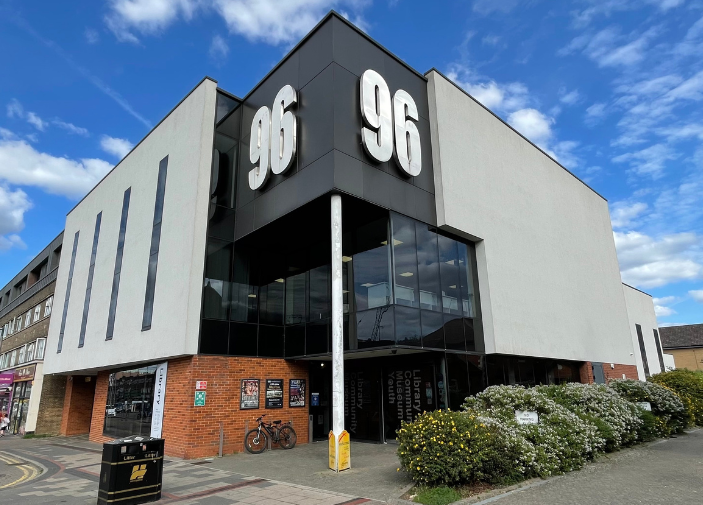 The exterior of 96 Shenley Road in Borehamwood