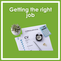 CV - Getting the right job