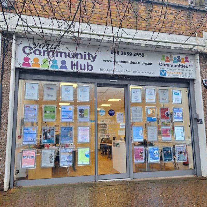 Your Community Hub - photograph shared by Suzanna from Rennie Grove Peace Hospice