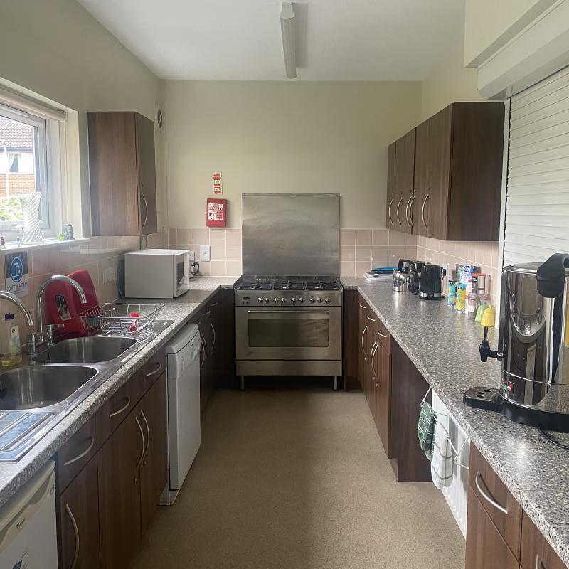 Organ Hall's kitchen.