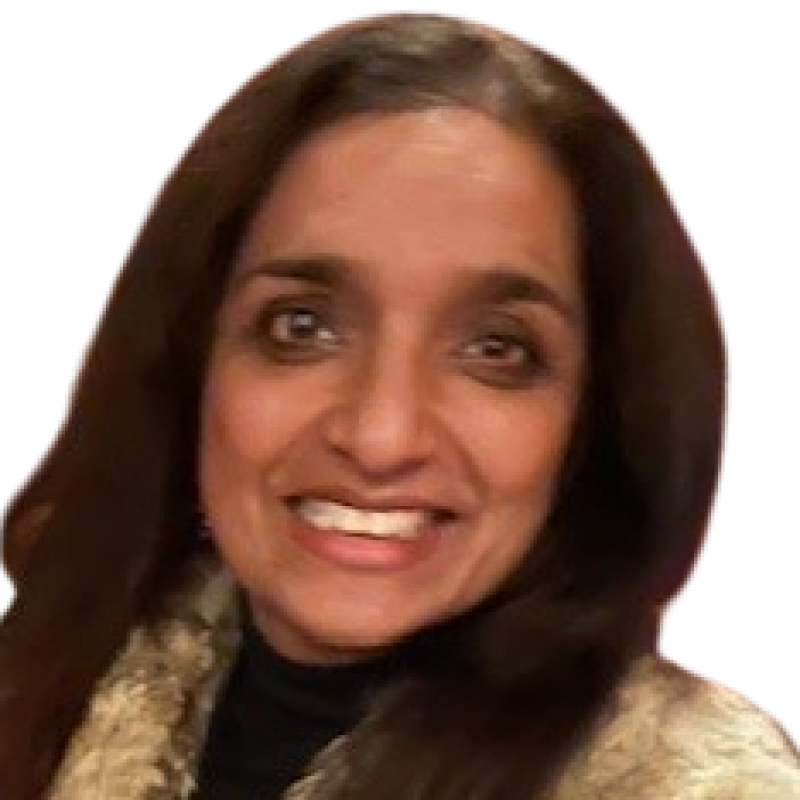 Photograph of a woman with dark hair